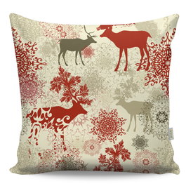 Aberto Design Cojín Multicolor 43 x 43 cm
